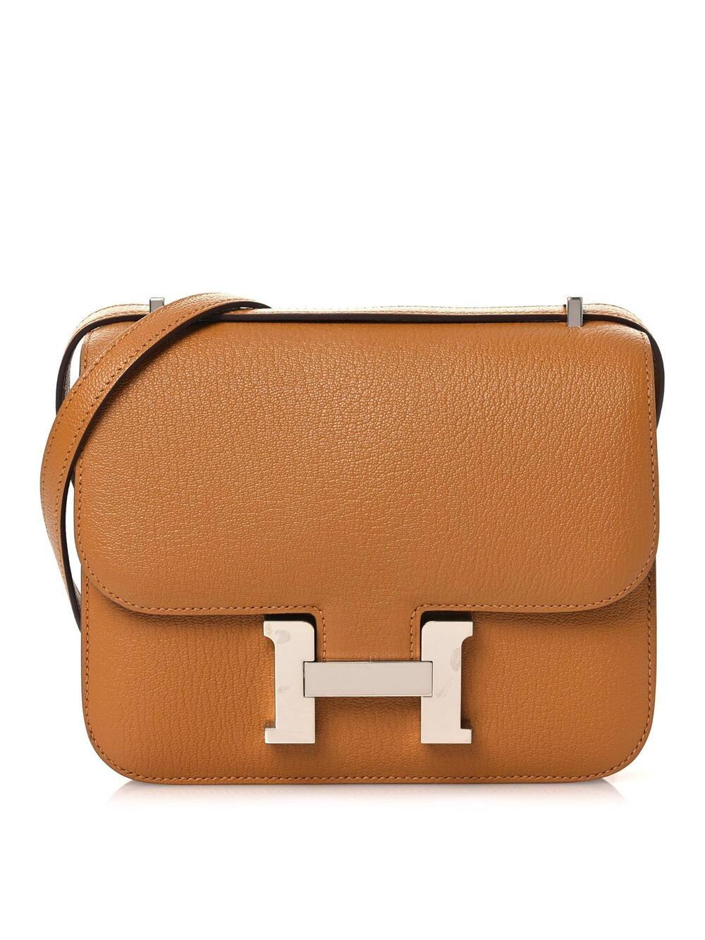 Hermes Chevre Mysore Constance 18 #369676H12B